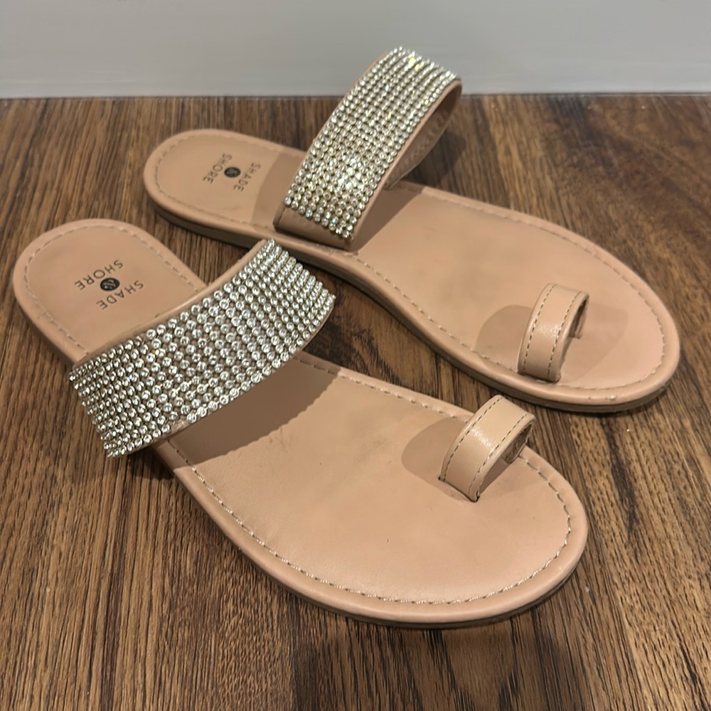 Shade and Shore Diamond sandals Size 7